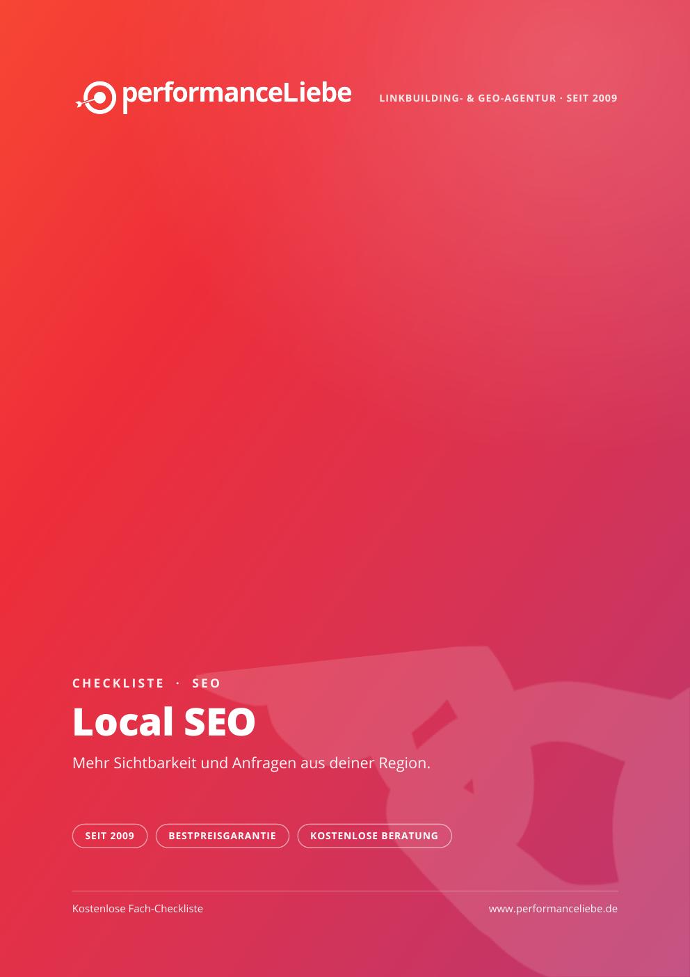 Checkliste: Local SEO