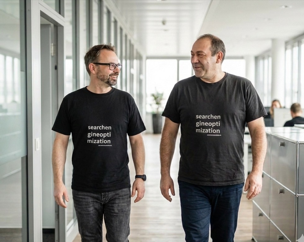 seo agentur-Agentur Team bei der Zusammenarbeit