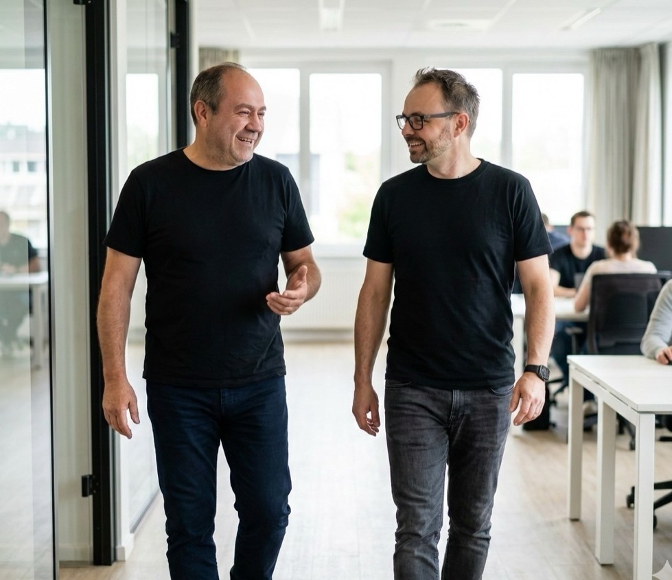 seo agentur-Agentur Team bei der Zusammenarbeit