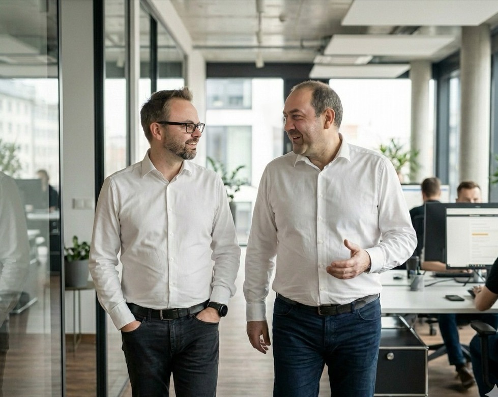 seo agentur-Agentur Team bei der Zusammenarbeit