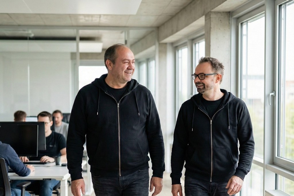 seo agentur-Agentur Team bei der Zusammenarbeit