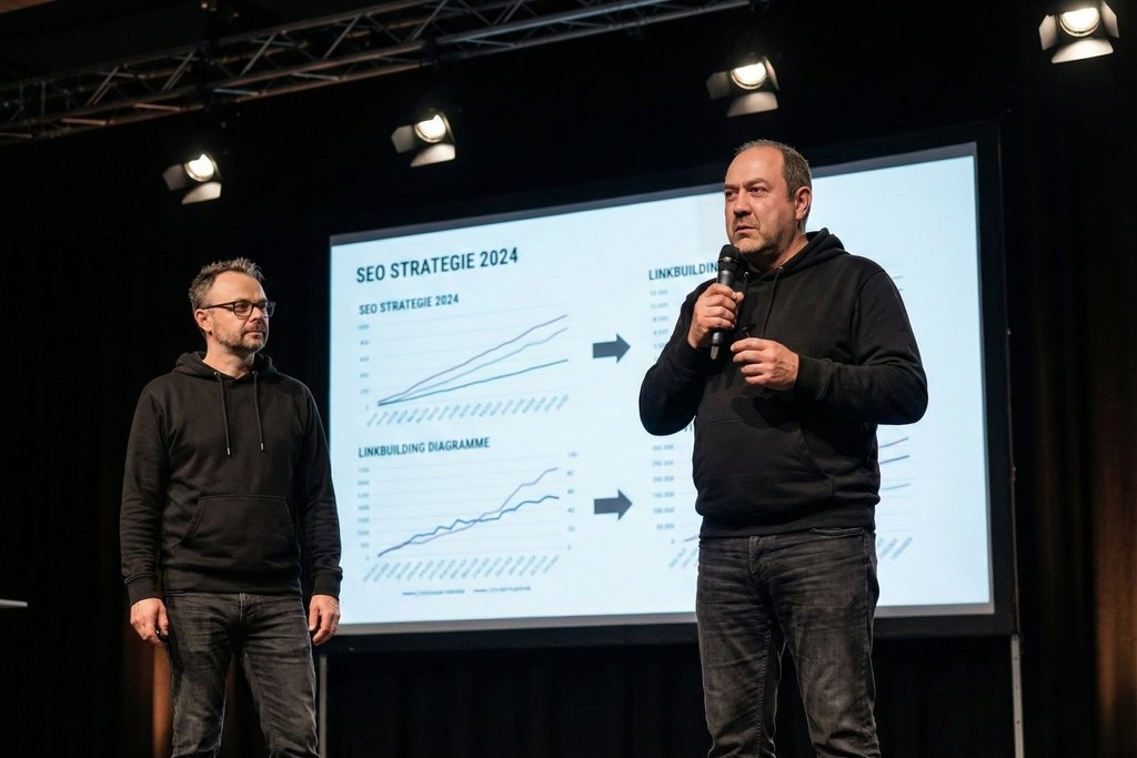 Backlinks-Experten präsentieren auf SEO-Fachkonferenz