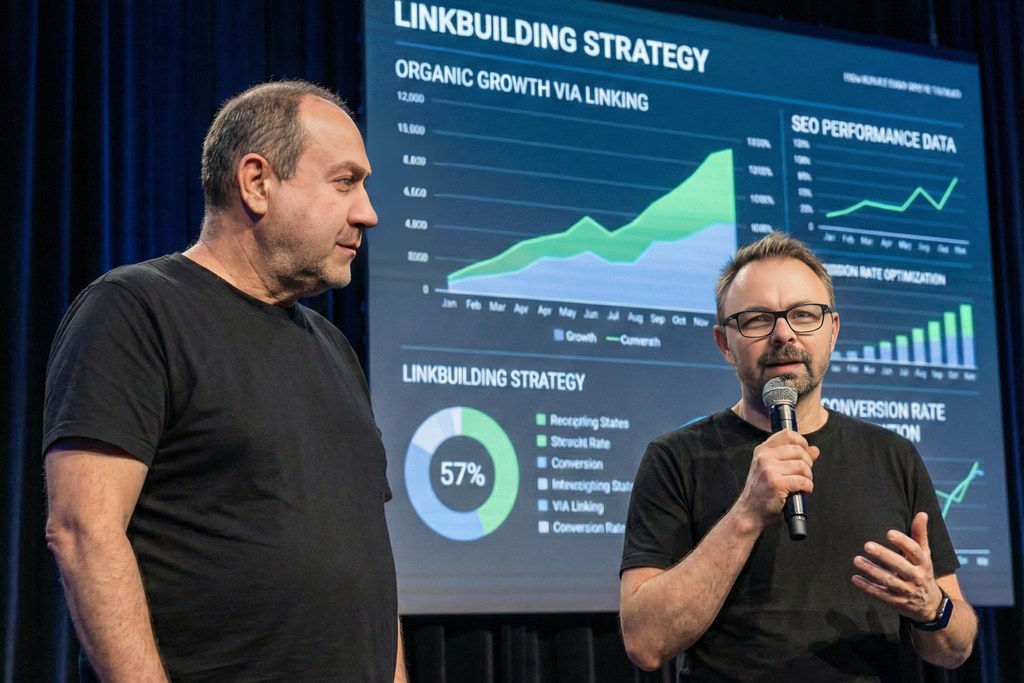 seo agentur-Experten präsentieren auf SEO-Fachkonferenz
