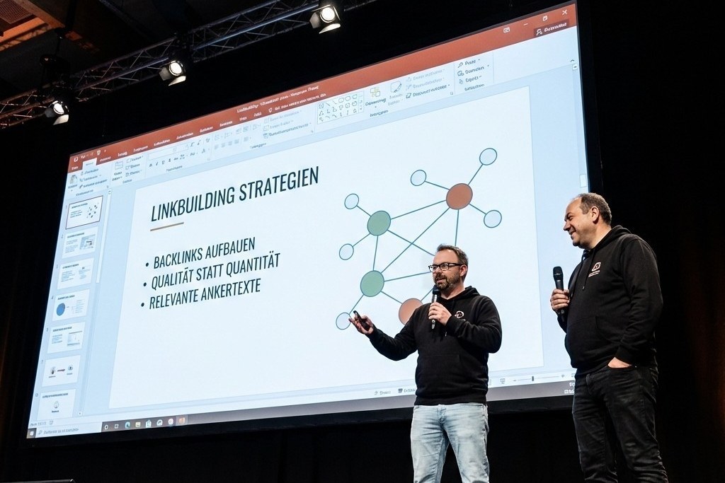 Køb Backlinks-eksperter præsenterer på SEO-fagkonference