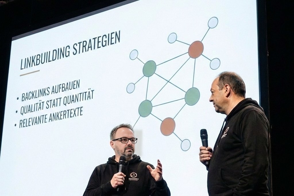 Backlinks-Experten präsentieren auf SEO-Fachkonferenz