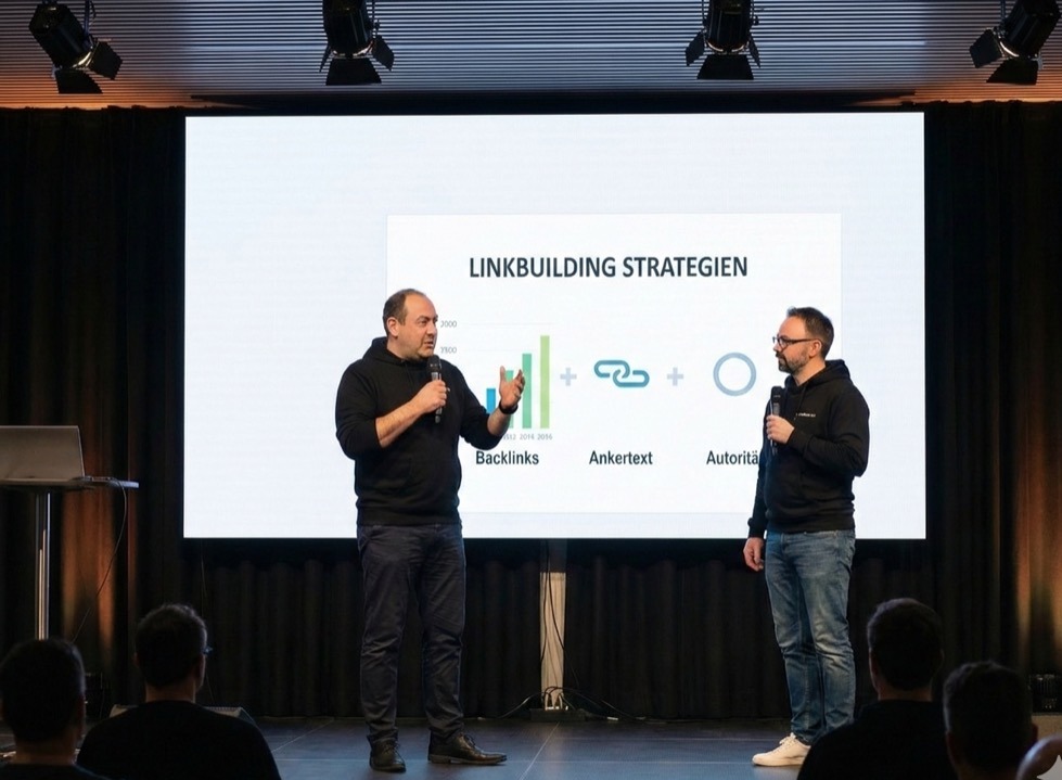 Backlinks-Experten präsentieren auf SEO-Fachkonferenz
