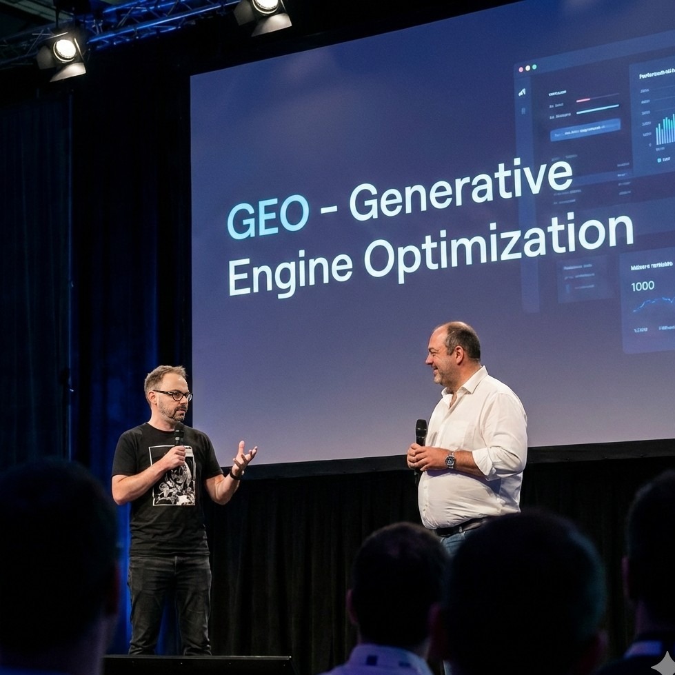 Linkbuilding Strategien-Experten präsentieren auf SEO-Fachkonferenz