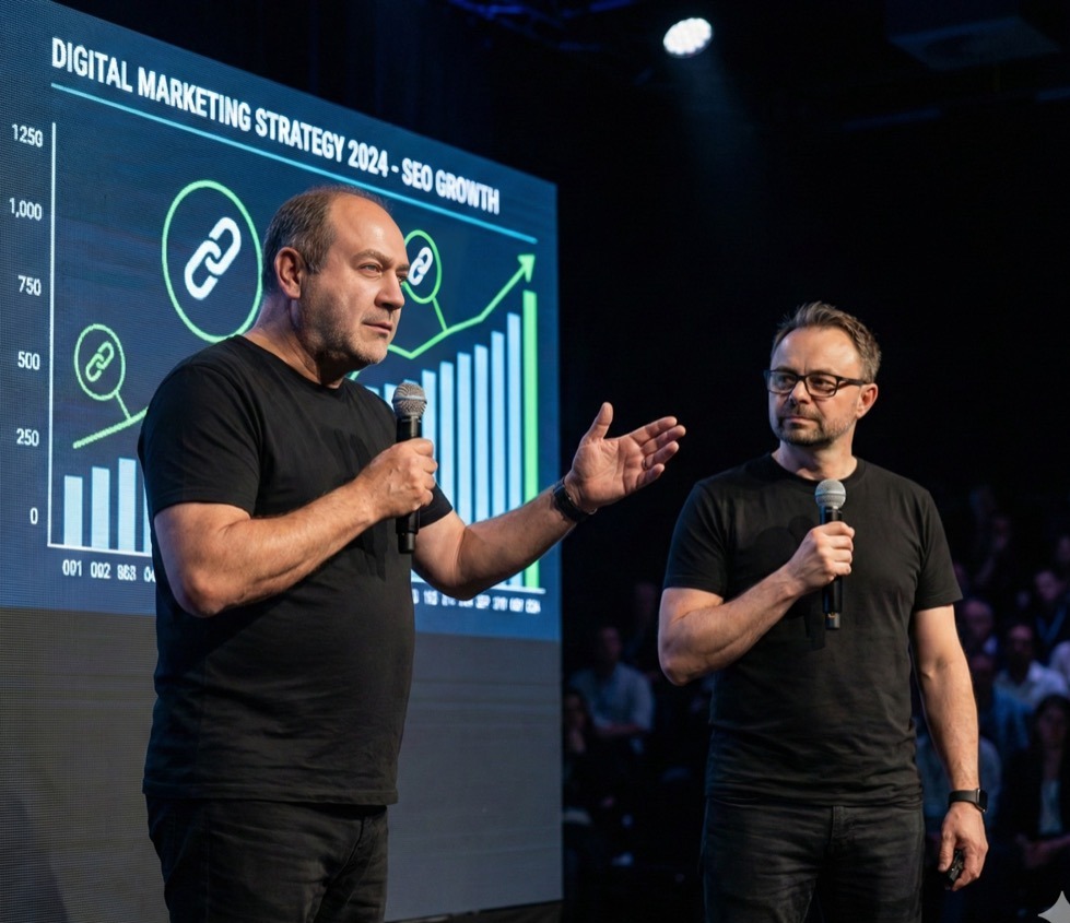 Køb Backlinks-eksperter præsenterer på SEO-fagkonference