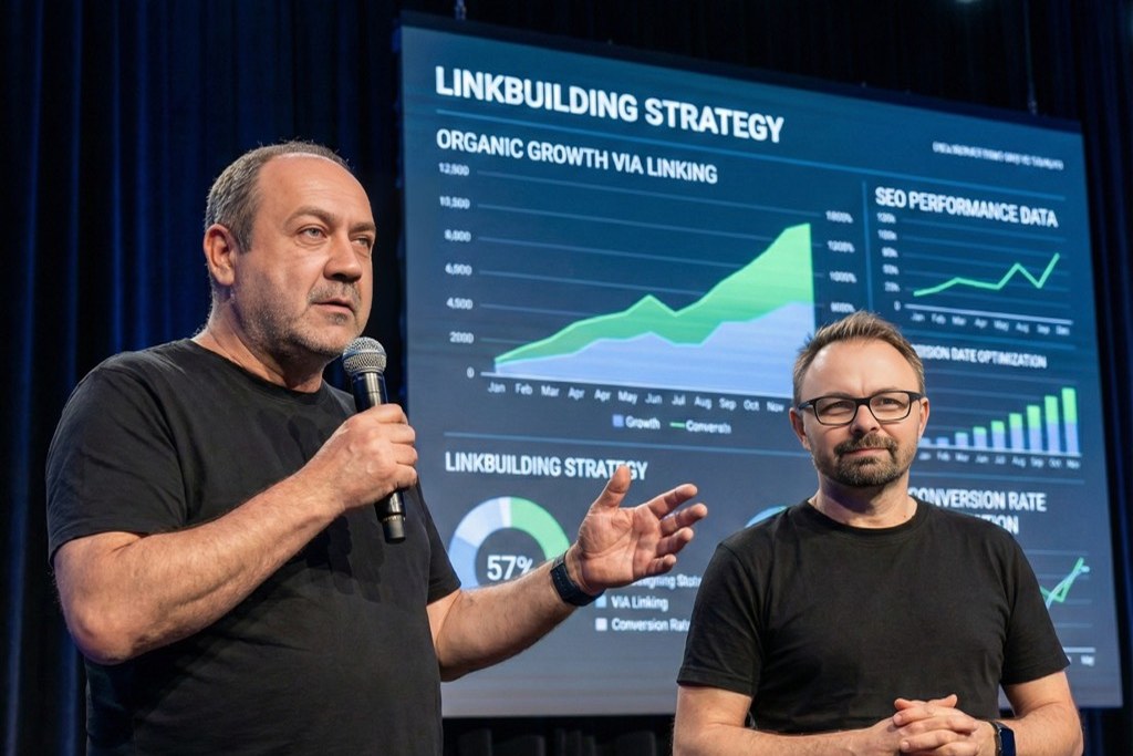 seo agentur-Experten präsentieren auf SEO-Fachkonferenz