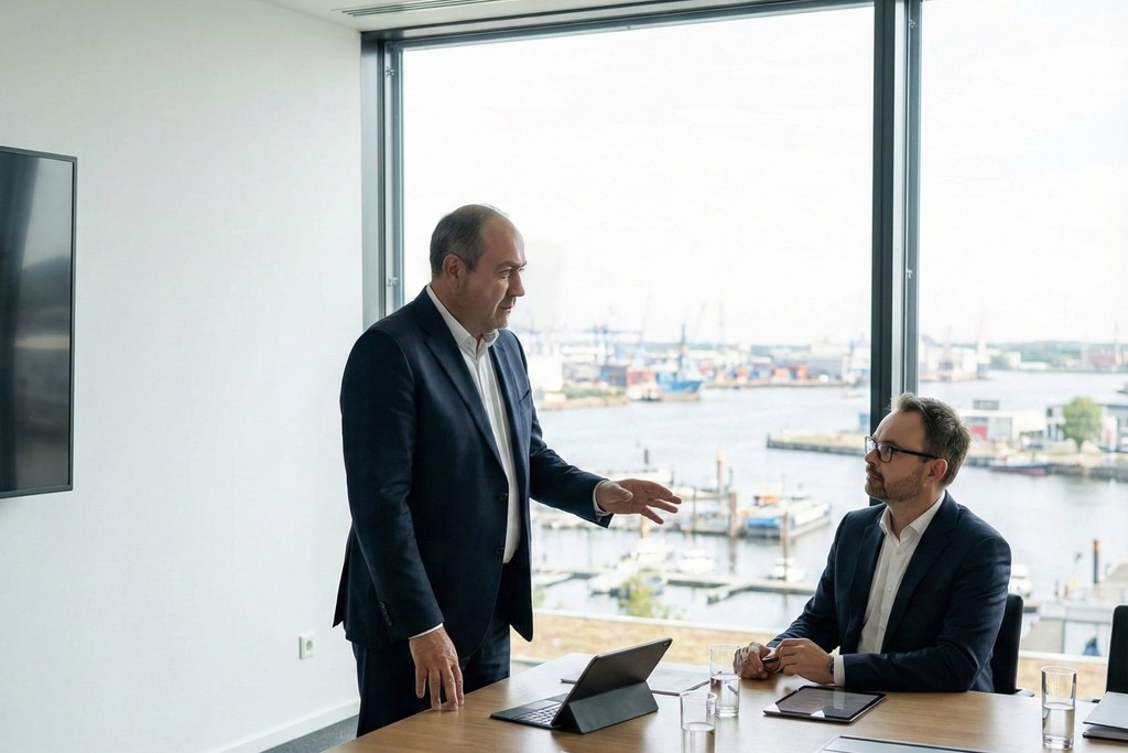 seo agentur-Strategie Präsentation mit Wachstumsanalyse